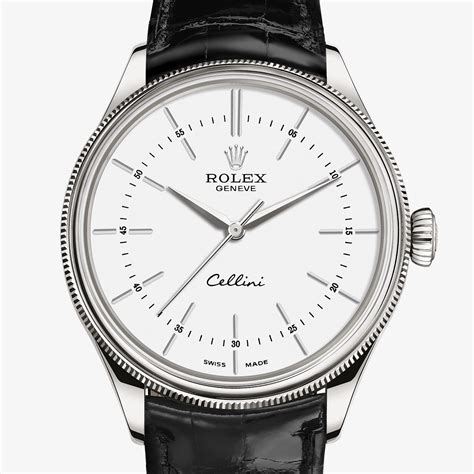 rolex cellini oro bianco